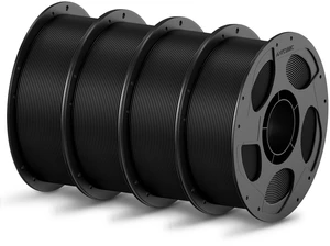 ANYCUBIC 3D Printer Filament PLA Bundle 4KG, Black | Dimensional Accuracy +/- 0.02mm, 3D Printing PLA Filament, Reusable Spool, Fits for Most FDM 3D Printers ANYCUBIC 3D Printer Filament PLA Bundle 4KG, Black | Dimensional Accuracy +/- 0.02mm, 3D Printing PLA Filament, Reusable Spool, Fits for Most FDM 3D Printers
