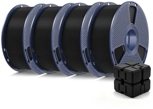 SUNLU PETG2.0 3D Printer Filament, Black, 4-Pack (4KG) | Upgrade PETG Filament 1.75mm, Tougher & Stronger, Less moisture, Better print quality, Neatly Wound, +/-0.02mm Accuracy SUNLU PETG2.0 3D Printer Filament, Black, 4-Pack (4KG) | Upgrade PETG Filament 1.75mm, Tougher & Stronger, Less moisture, Better print quality, Neatly Wound, +/-0.02mm Accuracy