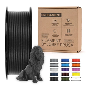 Prusament Premium PLA Prusa Galaxy Black 1.75mm 1kg 3D Printer Filament | PLA filament with ±0.02 mm precision, low warping, and reliable, tangle-free printing for beginners and professionals. Prusament Premium PLA Prusa Galaxy Black 1.75mm 1kg 3D Printer Filament | PLA filament with ±0.02 mm precision, low warping, and reliable, tangle-free printing for beginners and professionals.