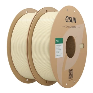 eSUN PLA+ Filament 3D Printer Filament PLA Plus 2KG Bone White | PLA Plus 1.75mm, Dimensional Accuracy +/- 0.03mm, 1KG per Spool, 2 Spools 3D Printing Filament eSUN PLA+ Filament 3D Printer Filament PLA Plus 2KG Bone White | PLA Plus 1.75mm, Dimensional Accuracy +/- 0.03mm, 1KG per Spool, 2 Spools 3D Printing Filament