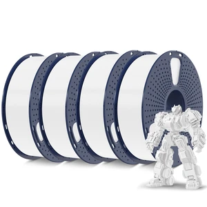 SUNLU 3D Printer Filament PLA Plus 1.75mm White 4KG | Neatly Wound, Upgrade PLA Filament Bundle, For Most FDM 3D Printer, 1kg Spool, 4 Packs SUNLU 3D Printer Filament PLA Plus 1.75mm White 4KG | Neatly Wound, Upgrade PLA Filament Bundle, For Most FDM 3D Printer, 1kg Spool, 4 Packs