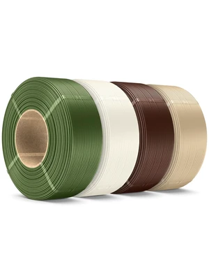 SUNLU PLA Refill Filament 1.75mm 4KG, Olive Green/Bone White/Coffee Brown/Oak SUNLU PLA Refill Filament 1.75mm 4KG, Olive Green/Bone White/Coffee Brown/Oak