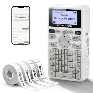 SUPVAN E11 Keyboard & Bluetooth Label Maker Machine with 4 Tapes | Backlit Display, Rechargeable, Versatile App with 30+ Fonts and 660+ Icons, Minimal Margin, for Home, Kitchen, Office, School SUPVAN E11 Keyboard & Bluetooth Label Maker Machine with 4 Tapes | Backlit Display, Rechargeable, Versatile App with 30+ Fonts and 660+ Icons, Minimal Margin, for Home, Kitchen, Office, School