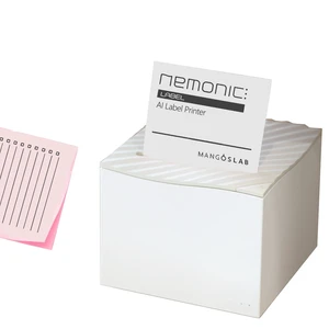 MANGOSLAB Nemonic AI Sticky Note Label Printer | Inkless Bluetooth Thermal Label Printer for Small Business | Durable Shipping Label Maker & Portable Wireless MANGOSLAB Nemonic AI Sticky Note Label Printer | Inkless Bluetooth Thermal Label Printer for Small Business | Durable Shipping Label Maker & Portable Wireless