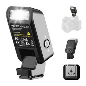 VILTROX Vintage Z2 Foldable TTL Mini Camera Flash for Sony Camera | 52g On Camera Pocket Speedlight with 2s Recycle, 700 Full Power Flashes, 5 Power Level, Type-C Fast Charging VILTROX Vintage Z2 Foldable TTL Mini Camera Flash for Sony Camera | 52g On Camera Pocket Speedlight with 2s Recycle, 700 Full Power Flashes, 5 Power Level, Type-C Fast Charging