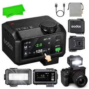 Godox iT30Pro F TTL Mini Camera Flash for Fujifilm XT4 XT3 XT30 XT20 | XT2 X100F X100T XPro2 XE1 XA3 GFX 50S etc, 2.4G HSS 1/8000s TTL Auto Exposure, 2.8" Touchscreen & Dial(Black) Godox iT30Pro F TTL Mini Camera Flash for Fujifilm XT4 XT3 XT30 XT20 | XT2 X100F X100T XPro2 XE1 XA3 GFX 50S etc, 2.4G HSS 1/8000s TTL Auto Exposure, 2.8" Touchscreen & Dial(Black)