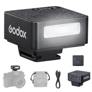 GODOX iM20 Mini Flash, GN10 Hot Shoe Mini Flash, Built in Battery | 440 Full Power Flashes, USB-C Charging, 5 Power Levels, for Canon Sony Fuji Nikon Panasonic Olympus, for Sony ZVE10, ZV-1 GODOX iM20 Mini Flash, GN10 Hot Shoe Mini Flash, Built in Battery | 440 Full Power Flashes, USB-C Charging, 5 Power Levels, for Canon Sony Fuji Nikon Panasonic Olympus, for Sony ZVE10, ZV-1