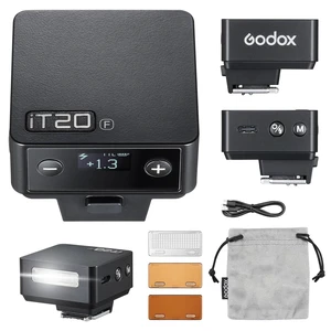 Godox iT20 F TTL Mini Flash - iT20F Camera Flash for Nikon Upgraded IM20 | 7.4V 300mAh 700+ Flashes 1.5s Recycle Hot Shoe Flash with Magnetic Diffuser/Color Filter Accessories for Fuji Camera Godox iT20 F TTL Mini Flash - iT20F Camera Flash for Nikon Upgraded IM20 | 7.4V 300mAh 700+ Flashes 1.5s Recycle Hot Shoe Flash with Magnetic Diffuser/Color Filter Accessories for Fuji Camera