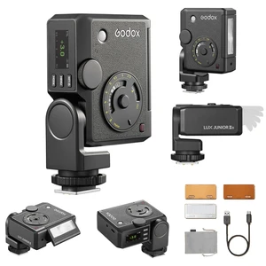 GODOX Lux Junior II Retro TTL Camera Flash,HSS& Wireless for Nikon | Dual-Axis Design Flexible Bounce Flash,2.4GHz Wireless Receiver,1/8000s High-Speed Sync,Built-in Lithium Battery GODOX Lux Junior II Retro TTL Camera Flash,HSS& Wireless for Nikon | Dual-Axis Design Flexible Bounce Flash,2.4GHz Wireless Receiver,1/8000s High-Speed Sync,Built-in Lithium Battery