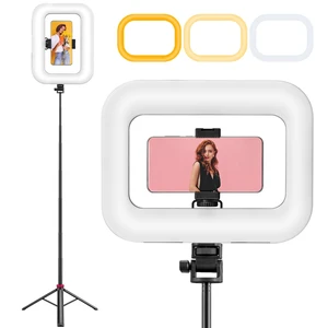 Phone Ring Light with 80" Tall Tripod Stand Built-in 8000mAh Battery Handheld Smartphone Photo Selfie Video Rig Lights 2700K-6500K for Tiktok, YouTube, Video Recording, Filmmaking, Vloging Phone Ring Light with 80" Tall Tripod Stand Built-in 8000mAh Battery Handheld Smartphone Photo Selfie Video Rig Lights 2700K-6500K for Tiktok, YouTube, Video Recording, Filmmaking, Vloging