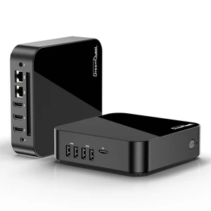DreamQuest Mini PC Windows 11 Pro Intel N95 12GB DDR5 256GB SSD Desktop PC | Experience 3.4GHz turbo speeds, immersive 4K@60Hz triple display via 3 HDMI ports, fast WiFi 5, BT5.0 & dual LAN. DreamQuest Mini PC Windows 11 Pro Intel N95 12GB DDR5 256GB SSD Desktop PC | Experience 3.4GHz turbo speeds, immersive 4K@60Hz triple display via 3 HDMI ports, fast WiFi 5, BT5.0 & dual LAN.
