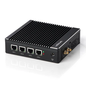 VNOPN Fanless Firewall Appliance Intel J3710 4C/4T, Firewall Mini PC, 4 x Intel i226 LAN Ports, Network Gateway, Soft Router, Support PF-Sense/OPN-Sense, AES-NI (8GB RAM 128GB SSD) VNOPN Fanless Firewall Appliance Intel J3710 4C/4T, Firewall Mini PC, 4 x Intel i226 LAN Ports, Network Gateway, Soft Router, Support PF-Sense/OPN-Sense, AES-NI (8GB RAM 128GB SSD)