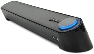 GOgroove Computer Speaker Mini Soundbar - USB Powered PC Sound Bar with Easy Setup Wired AUX, Stereo Audio, Microphone Port, Volume Control Knob, Under Monitor Design for Desktop (Black) GOgroove Computer Speaker Mini Soundbar - USB Powered PC Sound Bar with Easy Setup Wired AUX, Stereo Audio, Microphone Port, Volume Control Knob, Under Monitor Design for Desktop (Black)