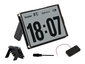 ESP32-S3 4.2inch RLCD Development Board, 300 x 400, E-Paper-Like Screen, Supports Wi-Fi & BLE Dual-Mode Communication and AI Voice Interaction, Temperature & Humidity Monitoring, DIY ESP32-S3 4.2inch RLCD Development Board, 300 x 400, E-Paper-Like Screen, Supports Wi-Fi & BLE Dual-Mode Communication and AI Voice Interaction, Temperature & Humidity Monitoring, DIY