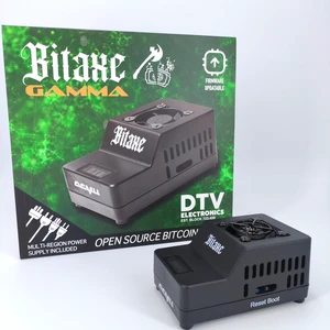Bitaxe Gamma 602 1.2TH/s Bitcoin Miner, BM1370, by DTV ELECTRONICS | Open Source BTC ASIC Miner, 18W Low Power, Quiet Solo Mining, Protective Moulded Case, Cooling, Home Use, 100240V PSU Bitaxe Gamma 602 1.2TH/s Bitcoin Miner, BM1370, by DTV ELECTRONICS | Open Source BTC ASIC Miner, 18W Low Power, Quiet Solo Mining, Protective Moulded Case, Cooling, Home Use, 100240V PSU