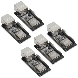 ACEIRMC WT32-ETH01 ESP32 Module Ethernet WiFi Bluetooth Development Board WT32-ETH01 Embedded Serial Port to Ethernet Converter Serial to WiFi Bluetooth MCU Module (5pcs) ACEIRMC WT32-ETH01 ESP32 Module Ethernet WiFi Bluetooth Development Board WT32-ETH01 Embedded Serial Port to Ethernet Converter Serial to WiFi Bluetooth MCU Module (5pcs)