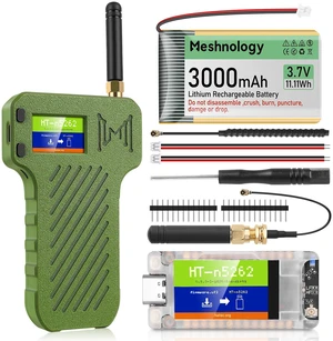 Mesh Node T114 Board + 3000mAh Battery + N36 Case Set, TFT Display nRF52840 SX1262 Module with 915MHz Antenna Support Lo Ra Blue Tooth 5.0 GPS Solar Power Supply for Mesh Tastic Ar duino Lo Rawan IoT Mesh Node T114 Board + 3000mAh Battery + N36 Case Set, TFT Display nRF52840 SX1262 Module with 915MHz Antenna Support Lo Ra Blue Tooth 5.0 GPS Solar Power Supply for Mesh Tastic Ar duino Lo Rawan IoT