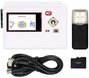 Freenove Media Kit for ESP32-S3 ESP32 S3 CAM 1.14 Inch Screen, Supporting OpenAI/XiaoZhiAI, Dual-core 32-bit 240 MHz Microcontroller Camera Wireless, Speaker Microphone, Tutorial Code Freenove Media Kit for ESP32-S3 ESP32 S3 CAM 1.14 Inch Screen, Supporting OpenAI/XiaoZhiAI, Dual-core 32-bit 240 MHz Microcontroller Camera Wireless, Speaker Microphone, Tutorial Code