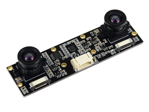 Waveshare Binocular Camera Module, Compatible with Raspberry Pi 5, Dual IMX219, 8 Megapixels, Stereo Vision, Depth Vision Waveshare Binocular Camera Module, Compatible with Raspberry Pi 5, Dual IMX219, 8 Megapixels, Stereo Vision, Depth Vision