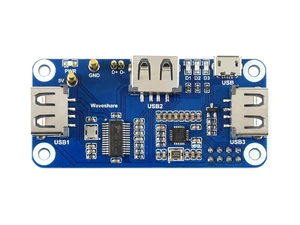 Waveshare PoE Ethernet/USB HUB HAT, Compatible with Raspberry Pi Zero/Zero W/4B/3B/3B+, 3X USB 2.0 Ports, 802.3af-Compliant Waveshare PoE Ethernet/USB HUB HAT, Compatible with Raspberry Pi Zero/Zero W/4B/3B/3B+, 3X USB 2.0 Ports, 802.3af-Compliant