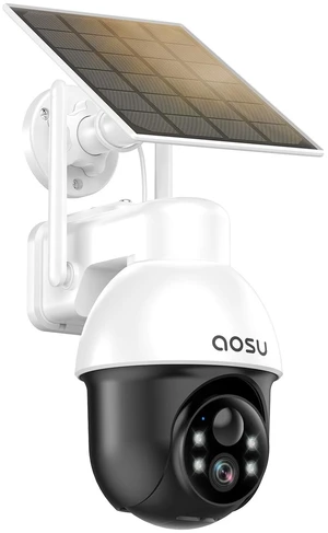 Security Cameras Wireless Outdoor - Solar Powered,Full 360° Coverage | Auto Person Tracking,2K Clarity&Color Night Vision,Light & Sound Alarm,2.4GHz WiFi only,2-Way Talk,Alexa/Google Compatible Security Cameras Wireless Outdoor - Solar Powered,Full 360° Coverage | Auto Person Tracking,2K Clarity&Color Night Vision,Light & Sound Alarm,2.4GHz WiFi only,2-Way Talk,Alexa/Google Compatible