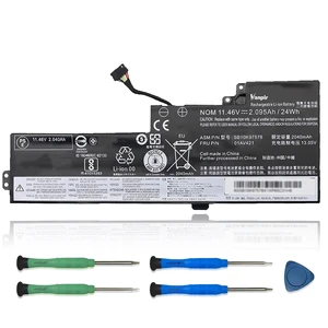 VANPIR 01AV421 T470 T480 Laptop Battery Replacement for Lenovo ThinkPad A475 A485 TP25 Series Notebook SB10K97578 01AV419 01AV420 01AV489 SB10K97576 SB10K97577 11.46V 24Wh 2095mAh 3-Cell VANPIR 01AV421 T470 T480 Laptop Battery Replacement for Lenovo ThinkPad A475 A485 TP25 Series Notebook SB10K97578 01AV419 01AV420 01AV489 SB10K97576 SB10K97577 11.46V 24Wh 2095mAh 3-Cell