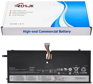 RDSJ 45N1070 45N1071 Laptop Battery for Lenovo ThinkPad X1 Carbon 1st Gen 2013 2014 2015 3443 3444 3448 3460 3462 3463 X1C 3460-CLG 3444-2GU 3444-55U X1Carbon Series 4ICP4/51/95 14.8V 46Wh RDSJ 45N1070 45N1071 Laptop Battery for Lenovo ThinkPad X1 Carbon 1st Gen 2013 2014 2015 3443 3444 3448 3460 3462 3463 X1C 3460-CLG 3444-2GU 3444-55U X1Carbon Series 4ICP4/51/95 14.8V 46Wh