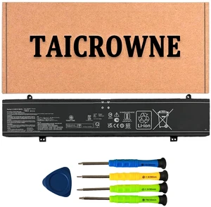 90Wh C41N2109 Laptop Battery Replacement for Asus Rog Flow X16 GV601RE GV601RM GV601VI GV601VU GV601VV Rog Strix G16 G614JI G614JU G614JV G614JZ Rog Strix G18 G814JI G814JU Series 15.2V 5800mAh 90Wh C41N2109 Laptop Battery Replacement for Asus Rog Flow X16 GV601RE GV601RM GV601VI GV601VU GV601VV Rog Strix G16 G614JI G614JU G614JV G614JZ Rog Strix G18 G814JI G814JU Series 15.2V 5800mAh