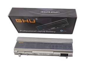 GHU 9-Cell Laptop Battery 87Wh Replacement for Dell Latitude E6400 E6410 ATG E6500 E6510, Compatible with KY266 KY265 KY477 PT434 NM633 312-0748 312-0749 W0X4F W1193 GHU 9-Cell Laptop Battery 87Wh Replacement for Dell Latitude E6400 E6410 ATG E6500 E6510, Compatible with KY266 KY265 KY477 PT434 NM633 312-0748 312-0749 W0X4F W1193