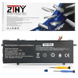 ZTHY 5085258P Laptop Battery Replacement for Gateway GWTC71427-Bk Series | 11.4V 51.3Wh 4500mAh ZTHY 5085258P Laptop Battery Replacement for Gateway GWTC71427-Bk Series | 11.4V 51.3Wh 4500mAh