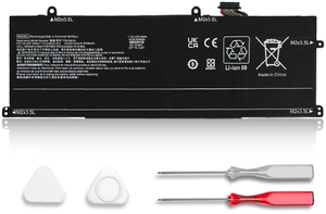 NDWQGFS WE04XL N39857-005 68Wh Battery for HP Envy/Spectre/Pavilion Plus | Replacement for Envy X360 16-AC/16-AD 2-in-1 Spectre X360 14-EU Pavilion Plus 16-AB 14-EW 14-ey 16t-ab 14-ey Series