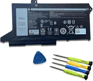 EFOHANA WY9DX 1K2CF 01K2CF 0M3KCN 075X16 WK3F1 005R42 Laptop Battery Replacement for Dell Latitude 5420 14" 5520 15" Series 3560 P137G P137G001 P104F P104F001 P104F002 11.4V 42Wh 3500mAh EFOHANA WY9DX 1K2CF 01K2CF 0M3KCN 075X16 WK3F1 005R42 Laptop Battery Replacement for Dell Latitude 5420 14" 5520 15" Series 3560 P137G P137G001 P104F P104F001 P104F002 11.4V 42Wh 3500mAh