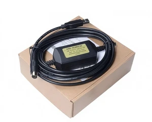 Washinglee USB-ACAB230 USB Programming Cable for Delta PLC DVP EX ES EH EN Series, for USB-ACAB230 Replacement, 6 FT Washinglee USB-ACAB230 USB Programming Cable for Delta PLC DVP EX ES EH EN Series, for USB-ACAB230 Replacement, 6 FT