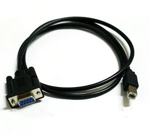 GXMRHWY USB B-Port Printing Port Male to DB9 Female RS232 Serial Cable DB9 to USB B-Type Data Transmission Printer Adapter Cable 3Meter GXMRHWY USB B-Port Printing Port Male to DB9 Female RS232 Serial Cable DB9 to USB B-Type Data Transmission Printer Adapter Cable 3Meter