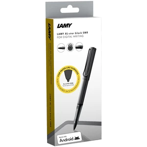 Lamy AL-star EMR black (POM tip) - Stylus Pen for many Android devices - Touchscreen pen with ergonomic grip - precise writing & drawing on digital media - with function button Lamy AL-star EMR black (POM tip) - Stylus Pen for many Android devices - Touchscreen pen with ergonomic grip - precise writing & drawing on digital media - with function button