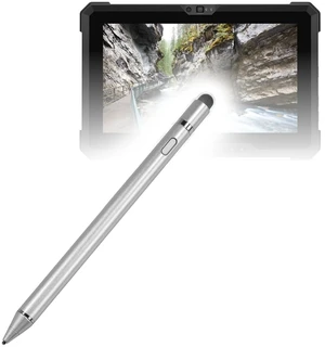 BoxWave Stylus Pen Compatible with Dell Latitude 7220 Rugged Extreme - AccuPoint Active Stylus, Electronic Stylus with Ultra Fine Tip - Metallic Silver BoxWave Stylus Pen Compatible with Dell Latitude 7220 Rugged Extreme - AccuPoint Active Stylus, Electronic Stylus with Ultra Fine Tip - Metallic Silver