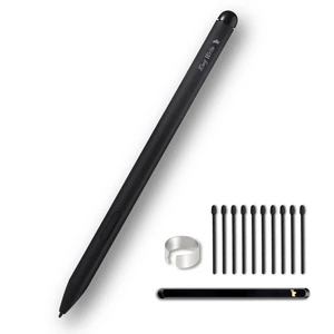 King Write MR05 EMR Stylus Pen for Kindle Scribe & Remarkable 2, Black | Battery-free EMR stylus with digital eraser, 4096 pressure levels, palm rejection and 10 replacement tips. King Write MR05 EMR Stylus Pen for Kindle Scribe & Remarkable 2, Black | Battery-free EMR stylus with digital eraser, 4096 pressure levels, palm rejection and 10 replacement tips.
