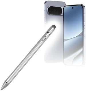BoxWave Stylus Pen Compatible with Google Pixel 10 Pro XL (6.8 in) - AccuPoint Active Stylus, Electronic Stylus with Ultra Fine Tip - Metallic Silver BoxWave Stylus Pen Compatible with Google Pixel 10 Pro XL (6.8 in) - AccuPoint Active Stylus, Electronic Stylus with Ultra Fine Tip - Metallic Silver