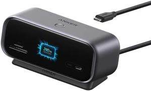 USB C Hub, Smart Display Hub, Docking Station Dual Monitor,No Charger | Desktop USBC Hub,Dual displays for Windows/Single display for Mac, Dual 2K@240Hz, HDMI+DP,Ethernet,2.3ft Built-in Cable,Grey USB C Hub, Smart Display Hub, Docking Station Dual Monitor,No Charger | Desktop USBC Hub,Dual displays for Windows/Single display for Mac, Dual 2K@240Hz, HDMI+DP,Ethernet,2.3ft Built-in Cable,Grey