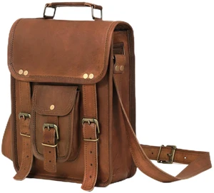 Vintage Genuine Leather iPad/Tablet/tab/Kindle Satchel Cross Body Shoulder Messenger Bag (11 X 9 Inch) (11 inch) Vintage Genuine Leather iPad/Tablet/tab/Kindle Satchel Cross Body Shoulder Messenger Bag (11 X 9 Inch) (11 inch)