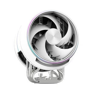 Zalman ZET5 Dual PWM Fan CPU Air Cooler, AM5 / LGA1851, 5 Heat Pipes, White | AMD AM5/AM4, Intel LGA1851/1700/1200/1151, Dual 120mm PWM Fans, 5 Heat Pipes RDTH Technology Zalman ZET5 Dual PWM Fan CPU Air Cooler, AM5 / LGA1851, 5 Heat Pipes, White | AMD AM5/AM4, Intel LGA1851/1700/1200/1151, Dual 120mm PWM Fans, 5 Heat Pipes RDTH Technology