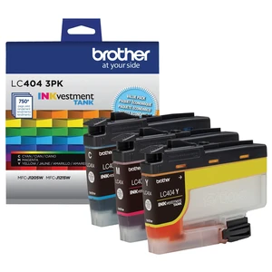 Brother LC4043PKS of Standard Yield Cyan, Magenta and Yellow -Ink -Cartridges(Pack of 3) Brother LC4043PKS of Standard Yield Cyan, Magenta and Yellow -Ink -Cartridges(Pack of 3)