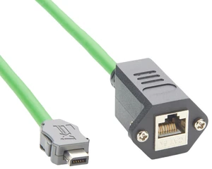 IX40G-B-10S-CV(7.0) IX B Key to RJ45 Female Cable Screw Panel Mount RJ45 Modular Jack Industrial Cat6A Ethernet Shielded Cable for Industrial Camera Machine Vision PLC Robotic(0.3M/0.98FT) IX40G-B-10S-CV(7.0) IX B Key to RJ45 Female Cable Screw Panel Mount RJ45 Modular Jack Industrial Cat6A Ethernet Shielded Cable for Industrial Camera Machine Vision PLC Robotic(0.3M/0.98FT)