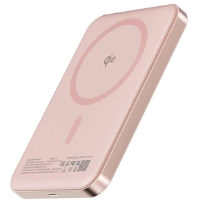 Catmart Qi2 Certified Magnetic Power Bank 10000mAh, 15W Fast Wireless Charger, Ultra-Slim LiFePO4 Battery Pack with 20W PD USB-C, Portable Charger for iPhone 18-12, Apple Watch & AirPods