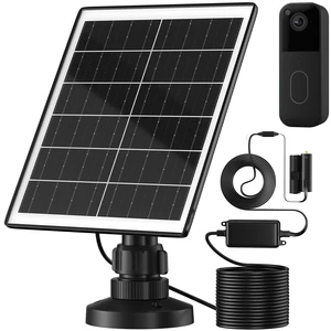 5W Solar Panel Charger for Blink Video Doorbell-2nd Gen (2025 Release), Upgraded Version Power Your Blink Video Doorbell Continuously with 16.5Ft Power Cable and Mount 5W Solar Panel Charger for Blink Video Doorbell-2nd Gen (2025 Release), Upgraded Version Power Your Blink Video Doorbell Continuously with 16.5Ft Power Cable and Mount