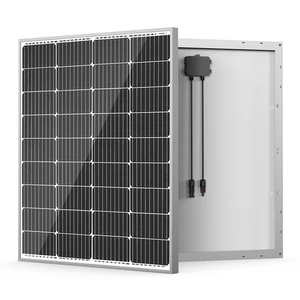 HQST 100W 12V Solar Panel, 9BB, 23% High Efficiency, Grade A+ Cells, IP65 | Monocrystalline, Compact 31.8x 27.5x 1.18 inch, 2400Pa Wind Load, 5400Pa Snow Load, for RV, Camping, Grid HQST 100W 12V Solar Panel, 9BB, 23% High Efficiency, Grade A+ Cells, IP65 | Monocrystalline, Compact 31.8x 27.5x 1.18 inch, 2400Pa Wind Load, 5400Pa Snow Load, for RV, Camping, Grid