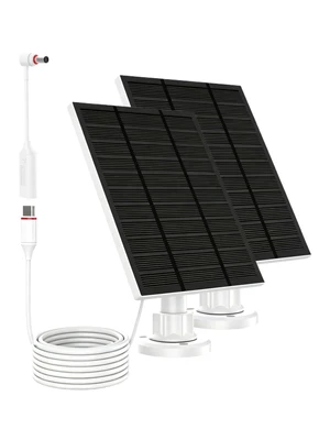 Solblo 5W Solar Panels for Ring Camera Outdoor Waterproof USB C & DC 5V 1A | Works in Cloudy and Rainy,Easy Install,Fast Charge,IP65 Waterproof ,Compatible for Rechargeable Camera with Battery Solblo 5W Solar Panels for Ring Camera Outdoor Waterproof USB C & DC 5V 1A | Works in Cloudy and Rainy,Easy Install,Fast Charge,IP65 Waterproof ,Compatible for Rechargeable Camera with Battery