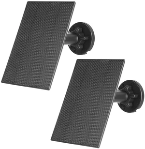 LIYVZ 3W Trail Camera Solar Panel with Battery 4000mAh for Hunting Cameras with DC 6V USB-C 5V Charging, 2 Pack