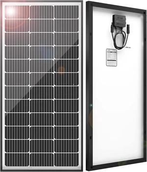 JJN 100 Watt Solar Panels, 10BB Monocrystalline 12V 23% High Efficiency PV | Durable 10BB Battery Charging Monocrystalline Solar Panel, IP68 for RV, Home, Farm, Camping, Marine and Off-grids. JJN 100 Watt Solar Panels, 10BB Monocrystalline 12V 23% High Efficiency PV | Durable 10BB Battery Charging Monocrystalline Solar Panel, IP68 for RV, Home, Farm, Camping, Marine and Off-grids.