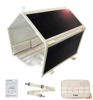 Litheli 24W Portable Solar Panel Charger, Foldout Mini Solar Panel for Camping, Hiking & Window Use, IP54 Waterproof, Dual USB-C/USB-A 5V/3A, Foldable Solar Charger for Phone, Camera & Power Bank Litheli 24W Portable Solar Panel Charger, Foldout Mini Solar Panel for Camping, Hiking & Window Use, IP54 Waterproof, Dual USB-C/USB-A 5V/3A, Foldable Solar Charger for Phone, Camera & Power Bank